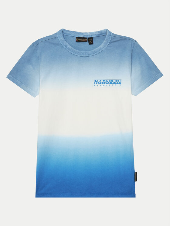 Napapijri T-Shirt S-Merse NP0A4ILFB2W1 D Niebieski Regular Fit