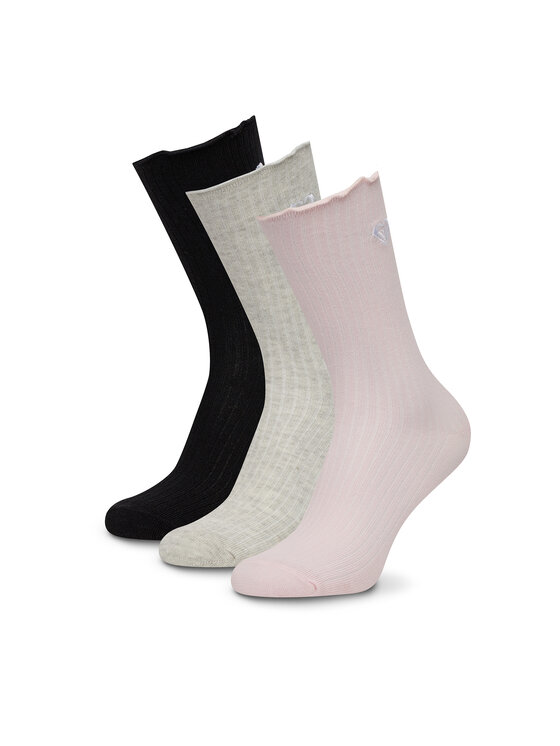 Roxy Skarpety długie AS_ROXY_01W_SS25 (3-PACK) Różowy