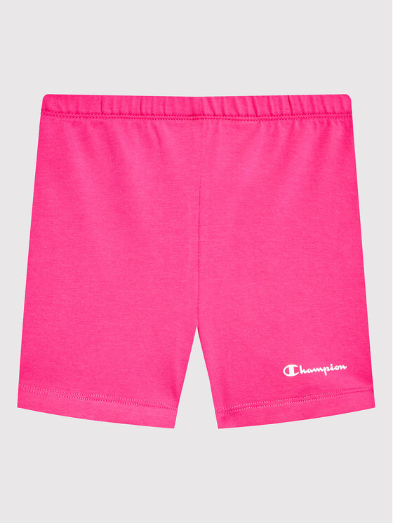 Champion Szorty sportowe 404326 Różowy Slim Fit miniaturka