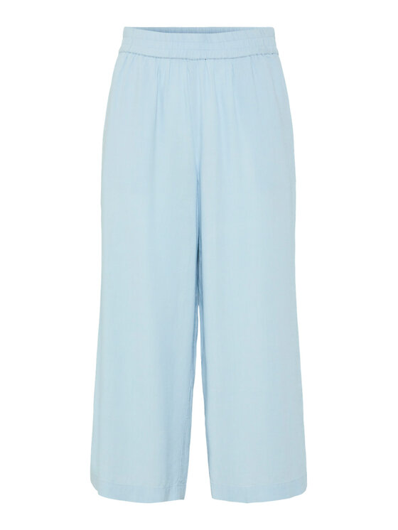Pieces Kuloty Pia 17154737 Błękitny Wide Leg miniaturka