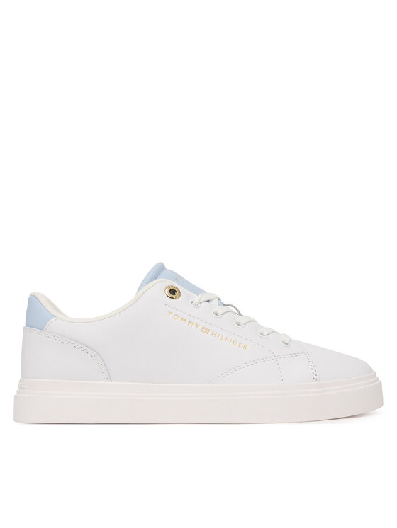 Tommy Hilfiger Sneakersy Th Feminine Cupsole Leather FW0FW09105 Biały