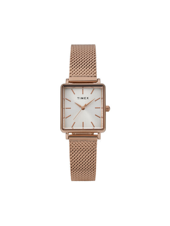 Timex Zegarek Transcend TW2Y26200 Różowe złoto