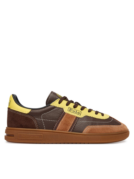 Polo Ralph Lauren Sneakersy 804P04920001 Brązowy