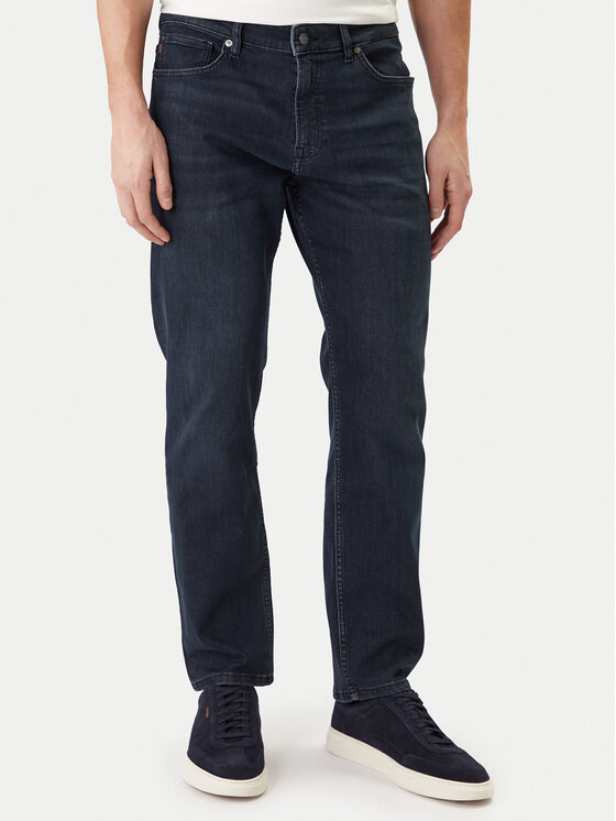 BOSS Jeansy Re.Maine Bo 50555289 Granatowy Regular Fit