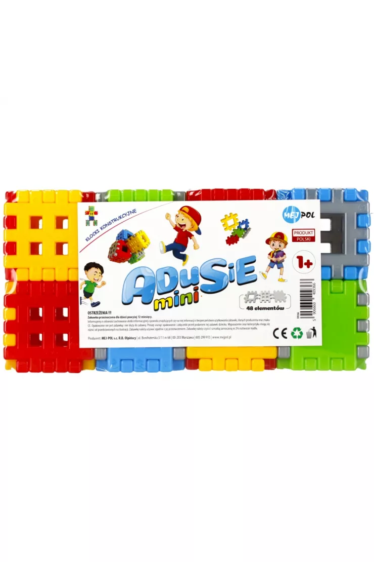  Klocki konstrukcyjne Adusie Mini 48el