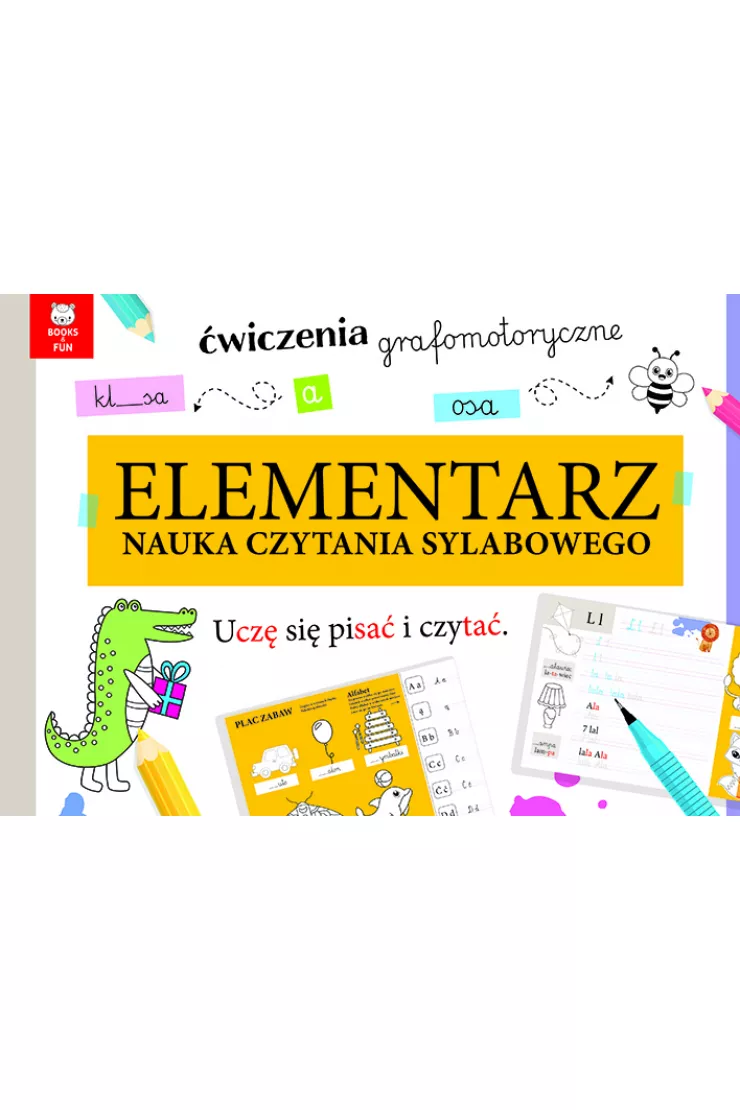 Elementarz. Nauka czytania sylabowego