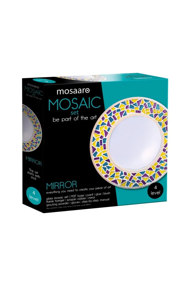 Zestaw kreatywny mozaika lustro poziom 4 MA4004