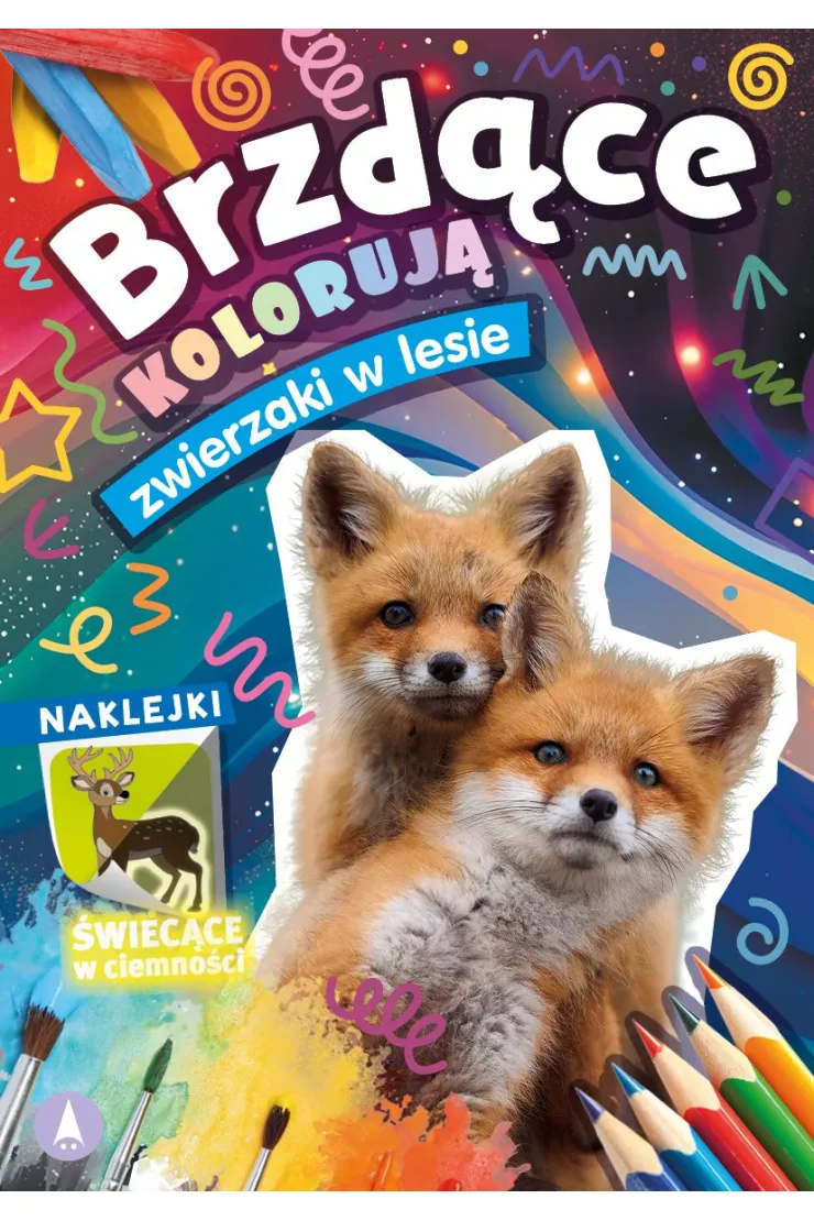 Brzdące kolorują. Zwierzaki w lesie miniaturka