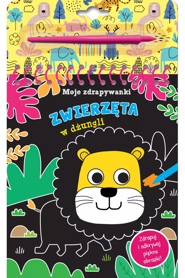 Moje zdrapywanki. Zwierzęta w dżungli