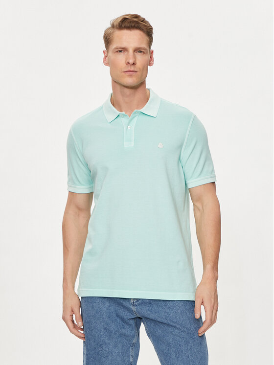 United Colors Of Benetton Polo 3089U301K Zielony Regular Fit