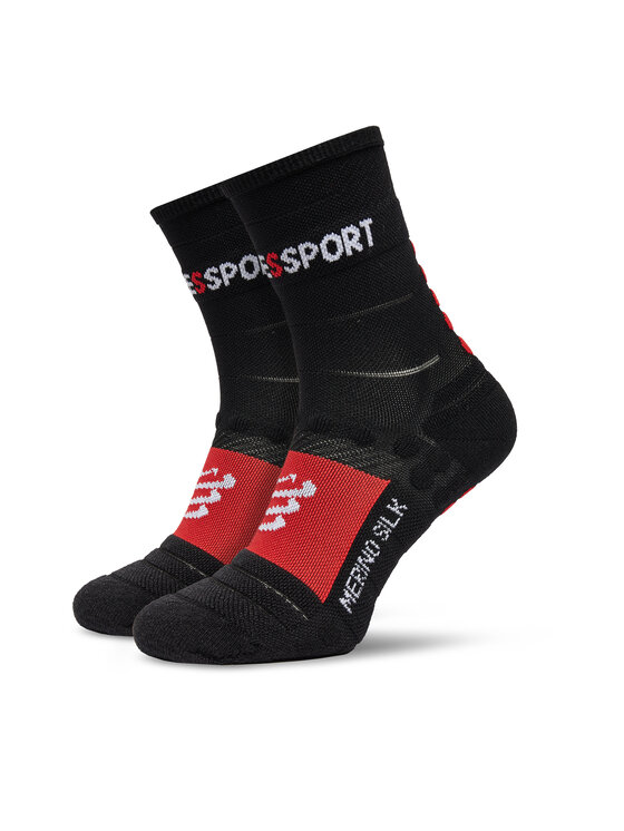 Compressport Skarpety długie Proracing V3.0 Winter Run SCRU2039012 Czarny