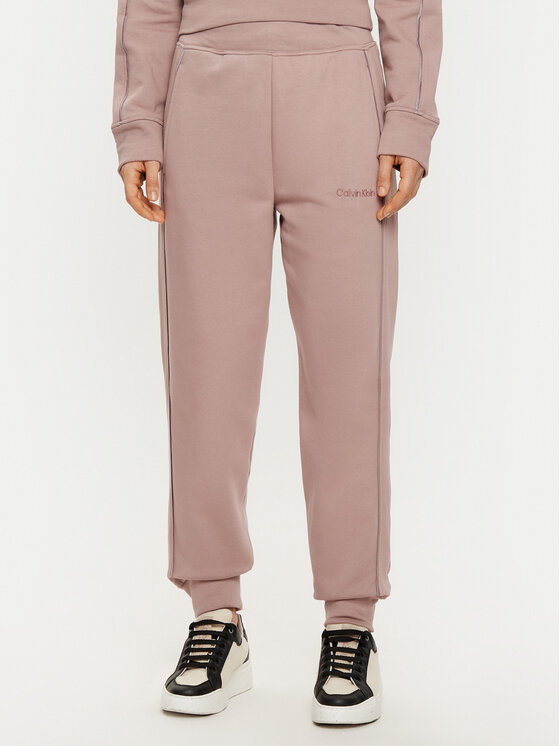 Calvin Klein Underwear Spodnie dresowe Jogger 000QS7286E Beżowy Regular Fit