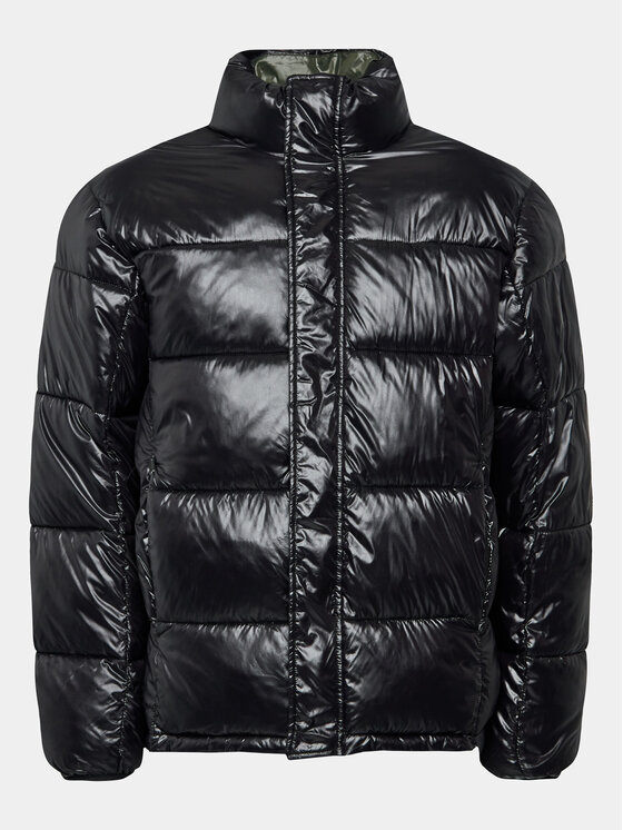 Lindbergh Kurtka zimowa 30-301110 Czarny Relaxed Fit