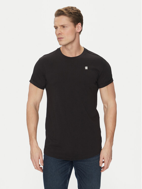 G-Star Raw T-Shirt Lash D16396-B353-2199 Czarny Relaxed Fit