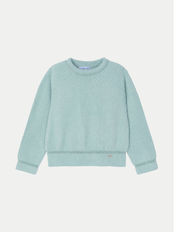 Mayoral Sweter 4353 Zielony Regular Fit