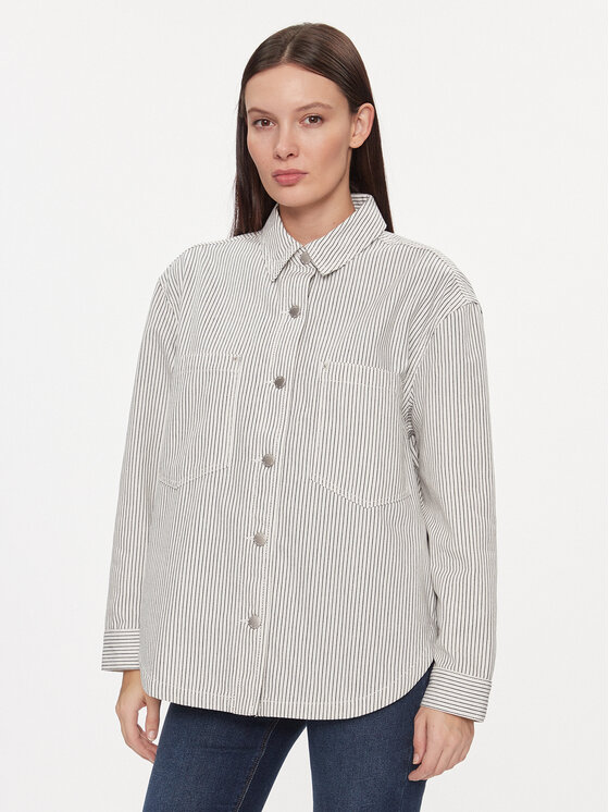 ONLY Koszula Merle 15312897 Szary Loose Fit