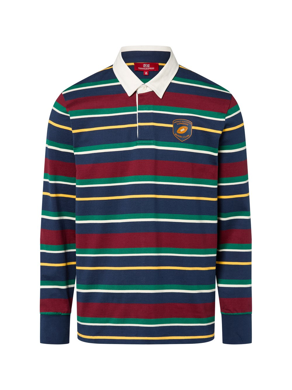 Finshley & Harding London Bluza męska - Walkfield Mężczyźni Materiał dresowy niebieski|czerwony|zielony, L