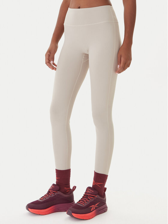 Reebok Legginsy Reebok X Ewa Chodakowska RK25311CCW Beżowy Slim Fit miniaturka