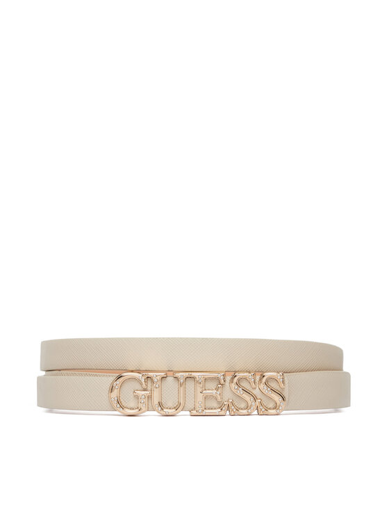 Guess Pasek Damski BW9338 P6215 Beżowy jasny