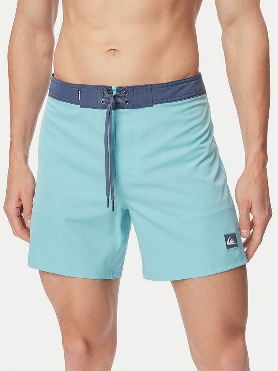Quiksilver Szorty kąpielowe Surfsilk Kaimana EQYBS04891 Niebieski jasny Regular Fit