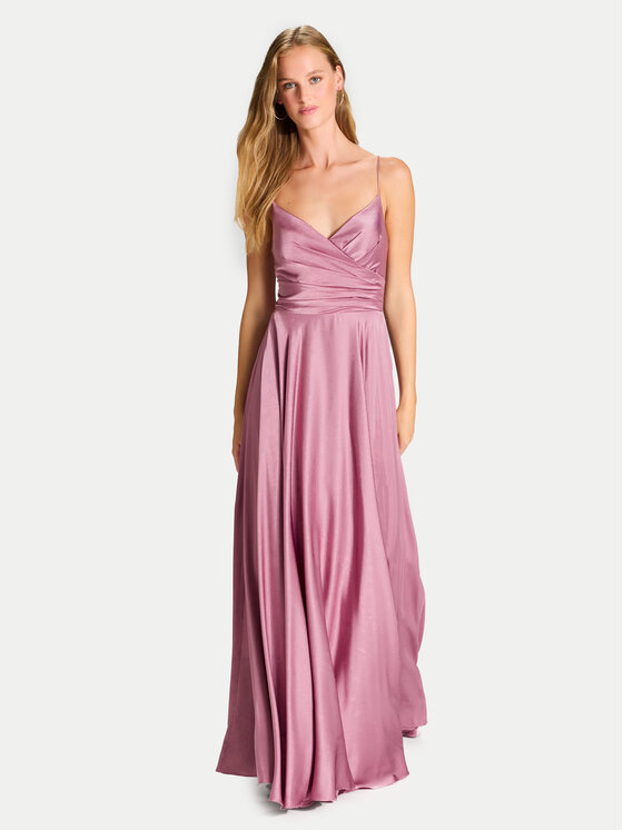 Hey Kyla Sukienka wieczorowa 5AJ014HK Różowy Slim Fit