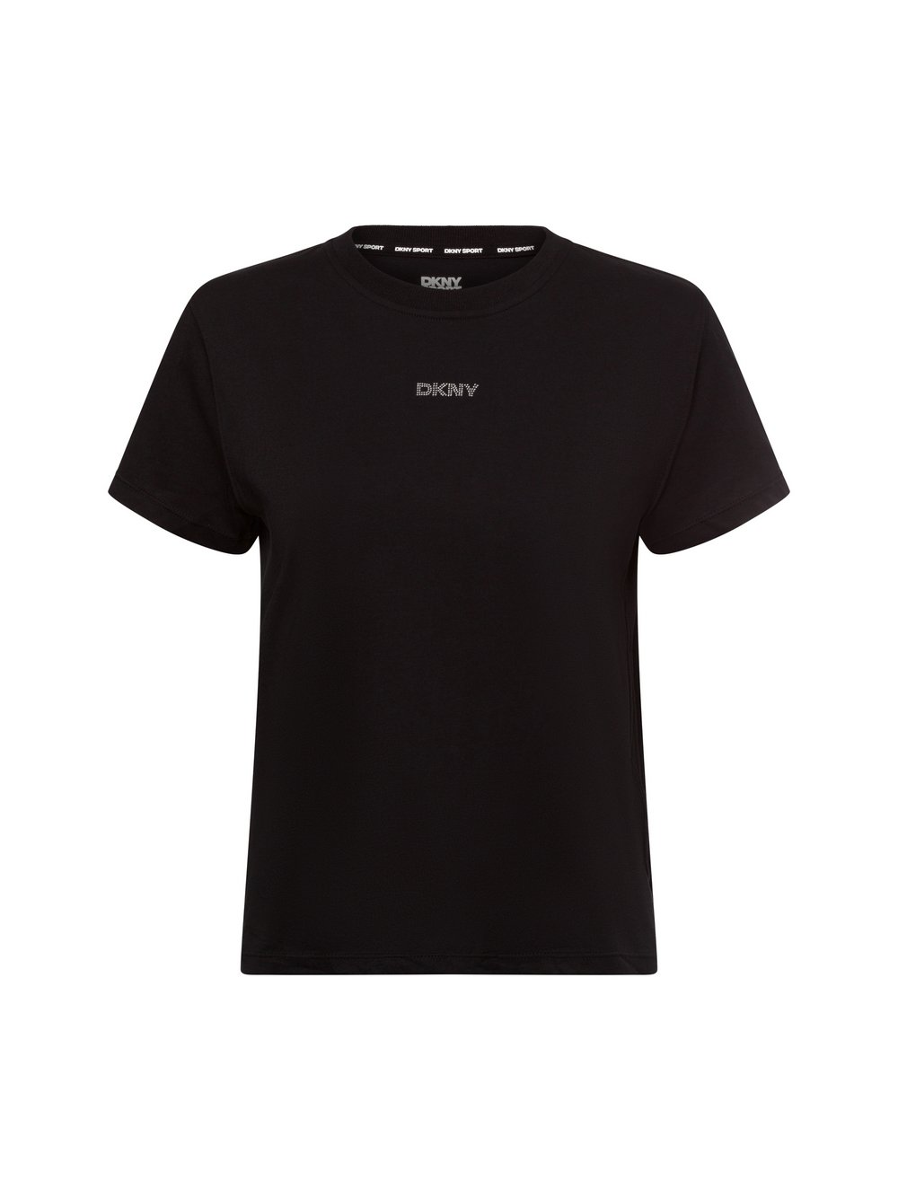 DKNY Sport Koszulka damska Kobiety Bawełna czarny, XS