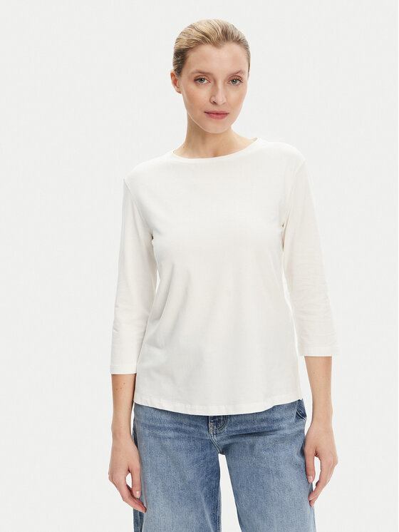 Weekend Max Mara Bluzka Multia 2525946031 Biały Regular Fit