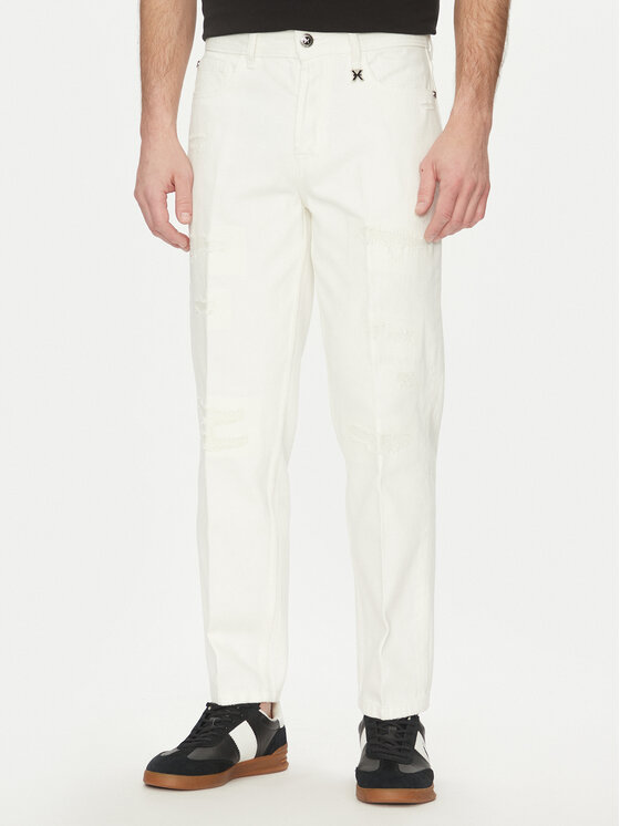 Richmond X Jeansy UMP25142JE Biały Regular Fit