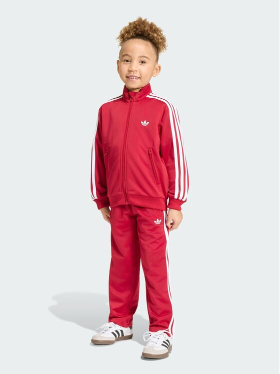 adidas Dres Firebird HZ6593 Czerwony Regular Fit