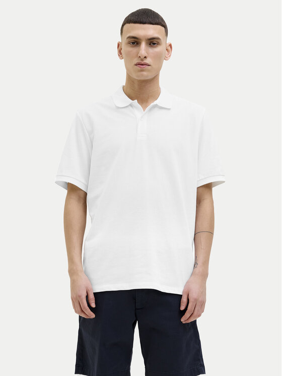 Jack & Jones Polo Kane 12270150 Biały Regular Fit