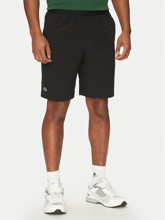 Lacoste Szorty tenisowe GH7452 Czarny Regular Fit miniaturka