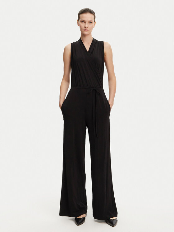 Weekend Max Mara Kombinezon Genzana 2515641012 Czarny Relaxed Fit