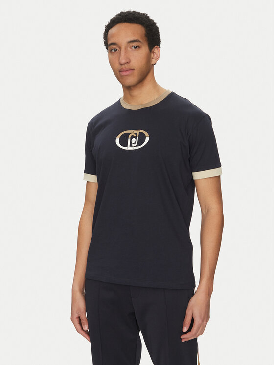 Liu Jo T-Shirt QA5275 J4819 Granatowy Regular Fit