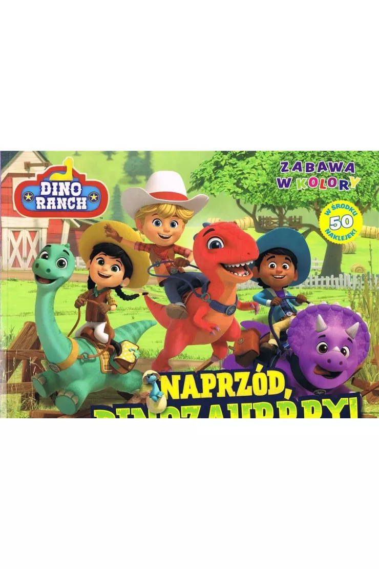 Dino Ranch Zabawa w kolory 1. Naprzód dinozaurrry