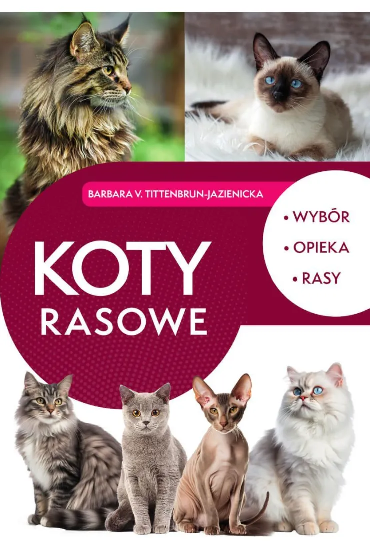 Koty rasowe. Wybór, opieka, rasy