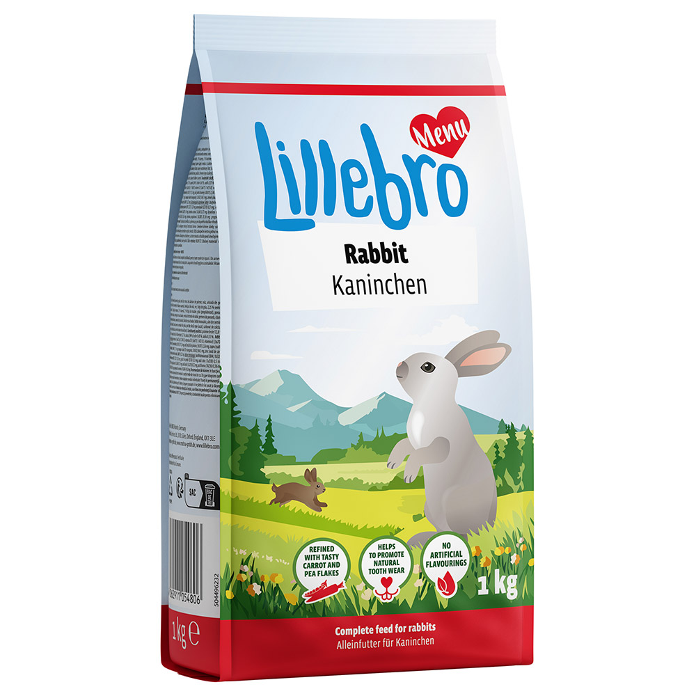 Lillebro karma dla królików miniaturowych - 1 kg miniaturka