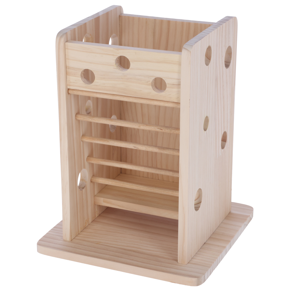 Kerbl Pet paśnik na siano i warzywa dla małych zwierząt - Dł. x szer. x wys.: 24 x 24 x 30 cm