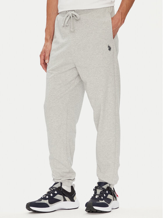 U.S. Polo Assn. Spodnie dresowe MUP4416 Szary Relaxed Fit
