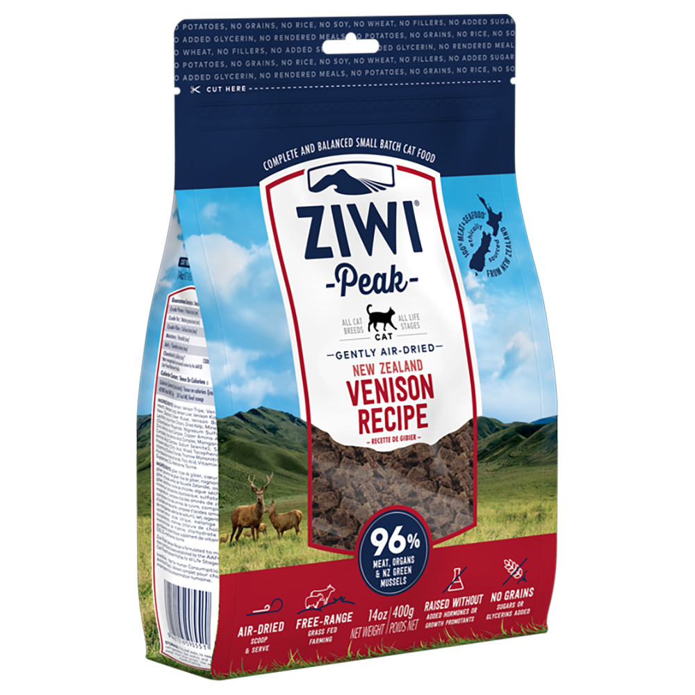 Ziwi Peak Air-Dried, karma suszona powietrzem, dziczyzna - 400 g