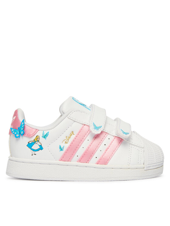 adidas Sneakersy Disney Superstar II Comfort Closure IH1743 Biały
