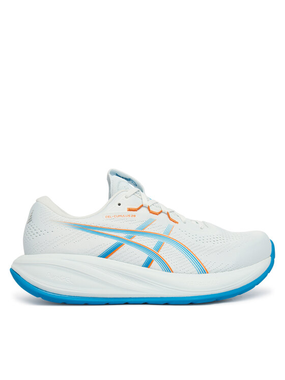 Asics Buty do biegania Gel-Cumulus 28 1011C143 Biały