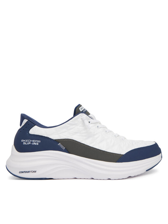 Skechers Sneakersy Slip-ins Contour Foam - Cozy Fit Golden Hour 232619/WNV Biały