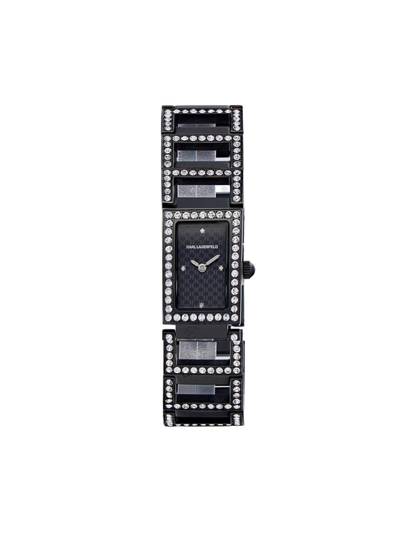KARL LAGERFELD Zegarek R0553103501 Czarny