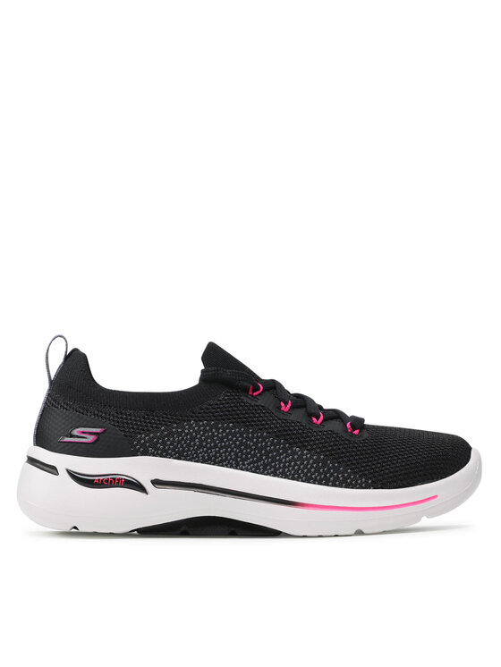 Skechers Sneakersy Go Walk Arch Fit 124863/BKHP Czarny