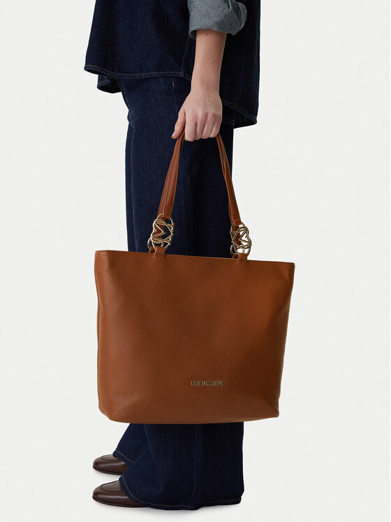 LOVE MOSCHINO Torebka JC4005PP1OLB0200 Brązowy