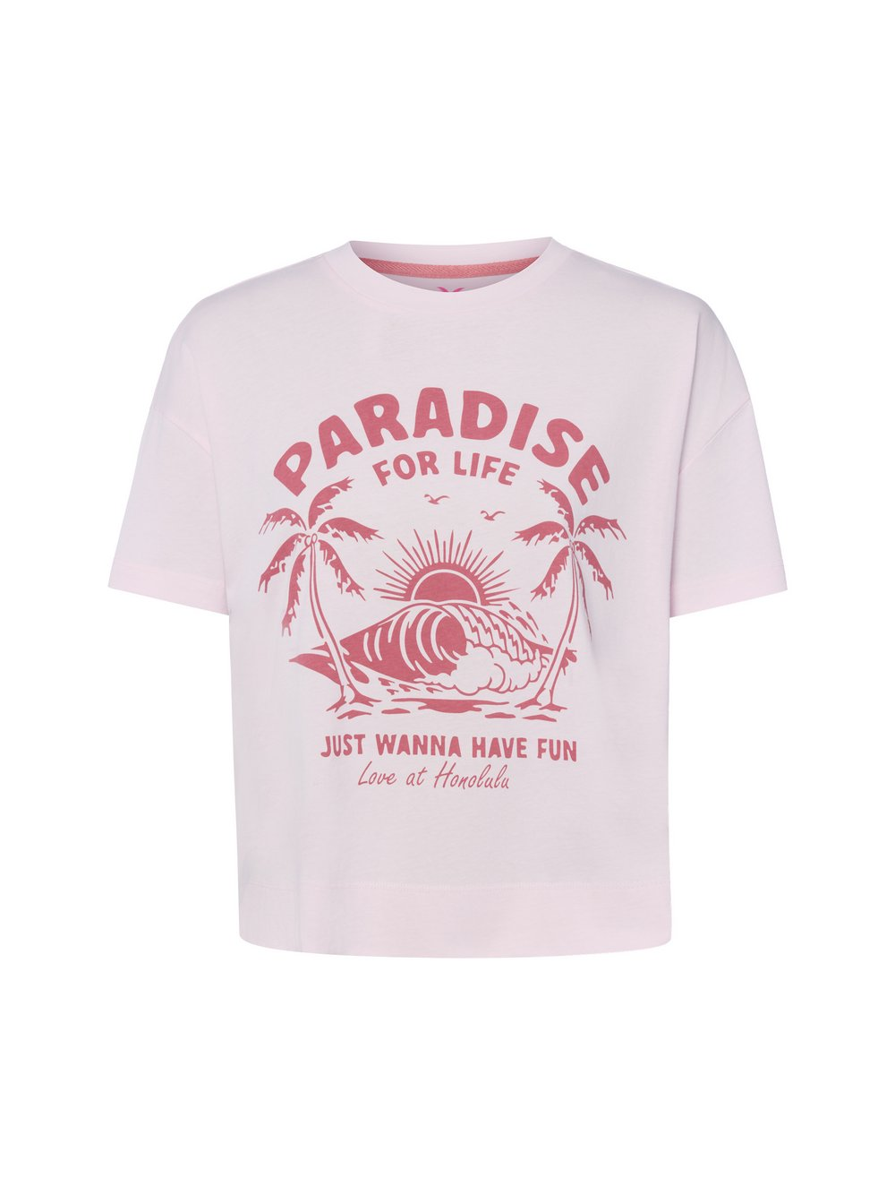 Marie Lund Koszulka damska - Paradise Kobiety Bawełna (100%) różowy, M