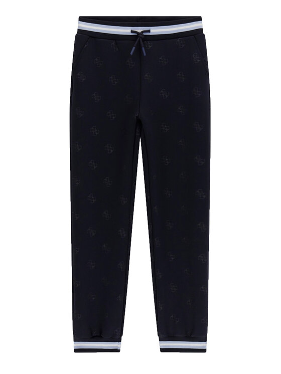 Guess Spodnie dresowe L6RB05 KAZQ2 Granatowy Regular Fit
