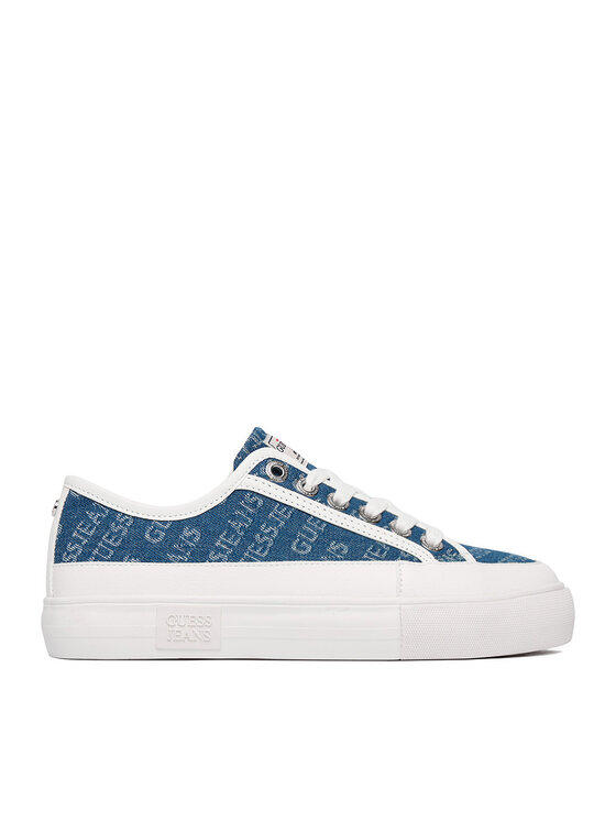 Guess Jeans Tenisówki CWBEO-GJ13456 Niebieski