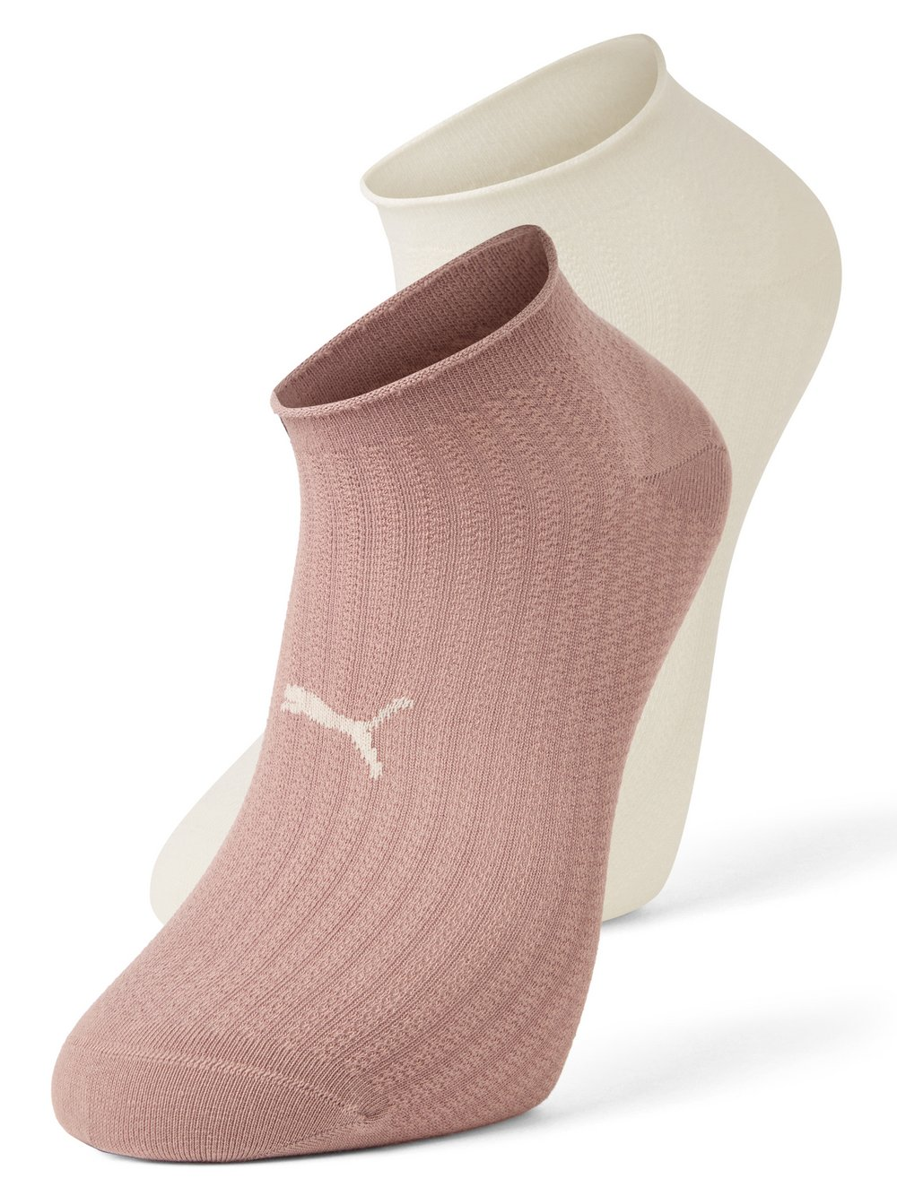Puma Damskie skarpetki do trampek w 2-paku Kobiety lila|beżowy, 35-38