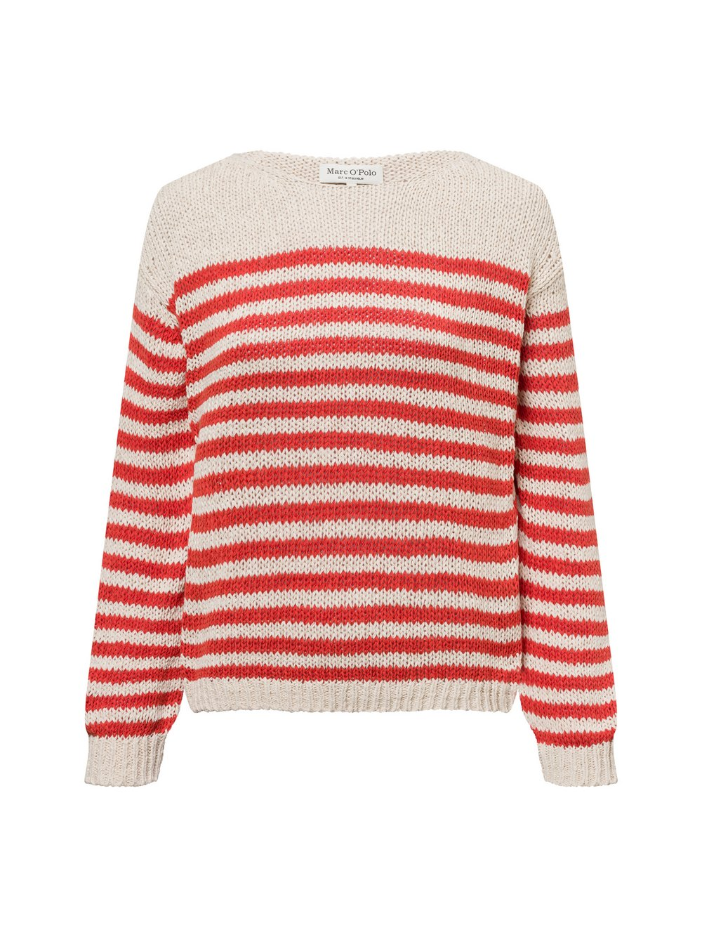 Marc O'Polo Sweter damski z dzianiny Kobiety beżowy, XXL